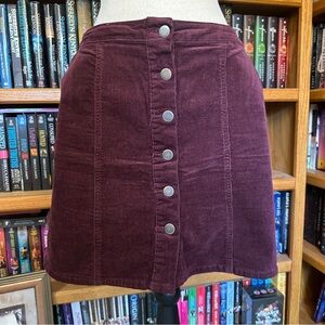 Maurices corduroy mini skirt